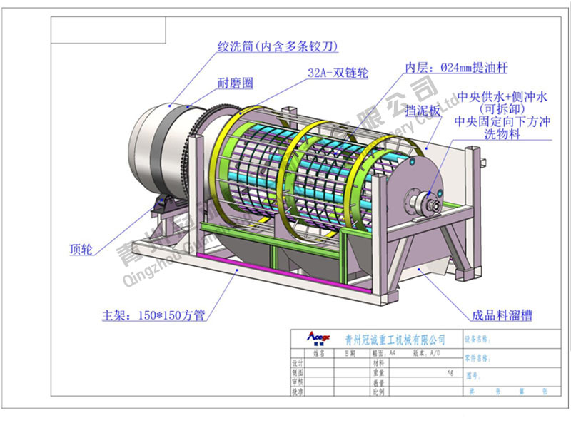 滾筒洗石機(jī) 滾筒洗石機(jī)